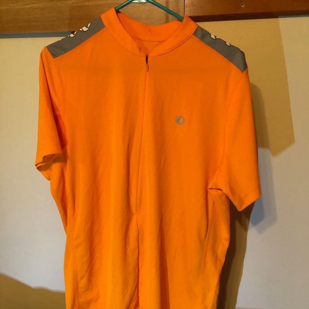 Pearl Izumi Select XL Jersey Cycling Short Sleeve Orange 3/4 Zip